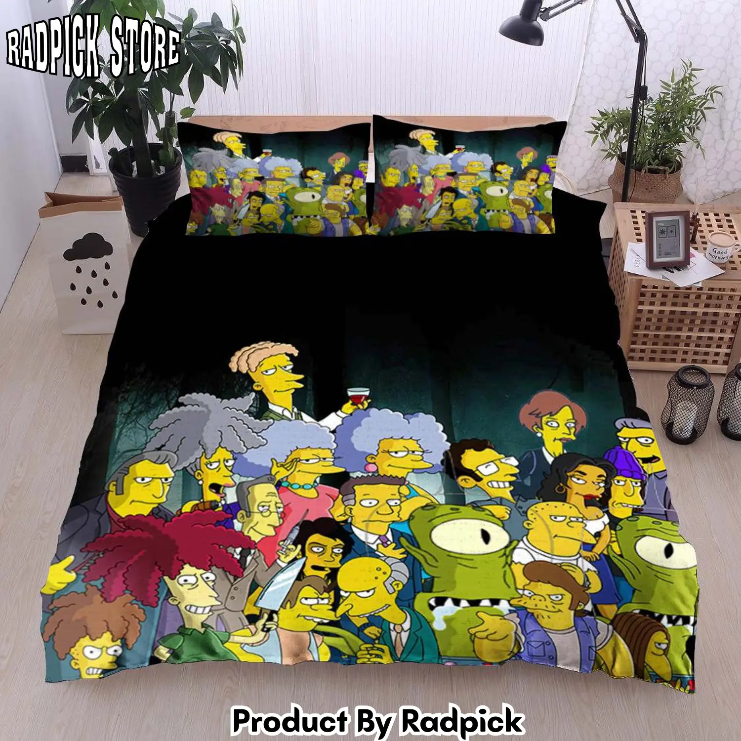 Radpick the simpsons duvet cover bedroom sets comfortable bedding sets rp327925
